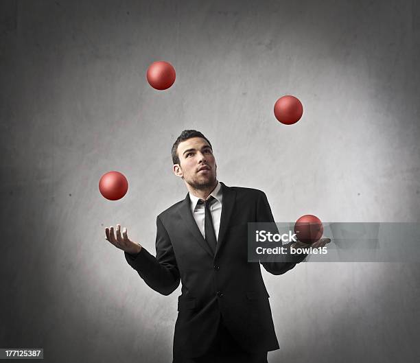 Ability In Business Stock Photo - Download Image Now - Juggling, Sports Ball, Sphere