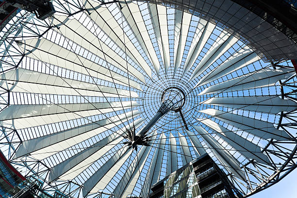 propellerblade roof postdamer platz in berlin germany