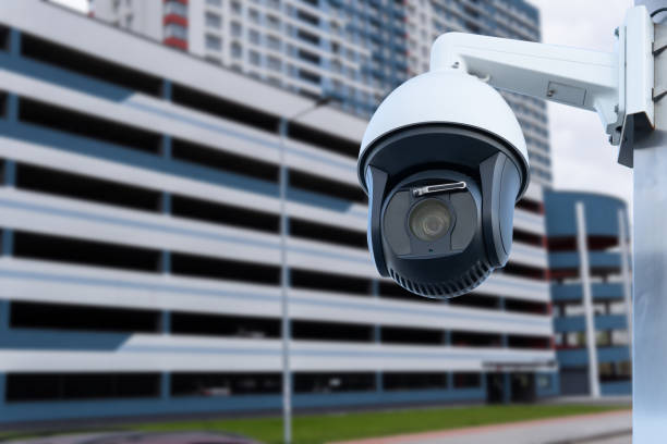 istock CCTV tool in Parking Equipment for security systems and have copy space for design. 1771275672
