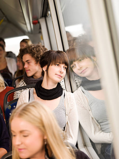 istock Woman on the bus 177128886