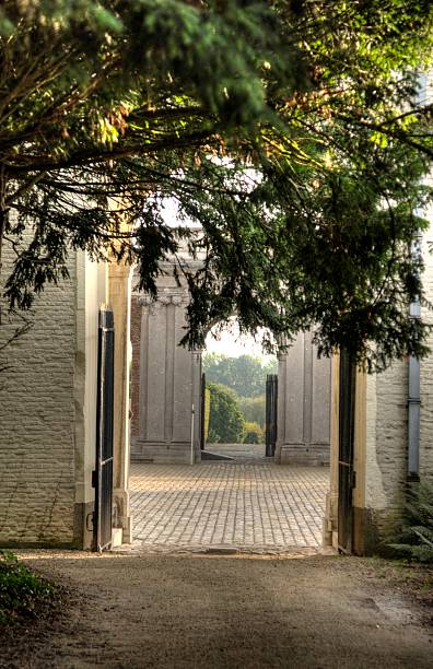 istock Castle and park Seneffe in Wallonia 177128923