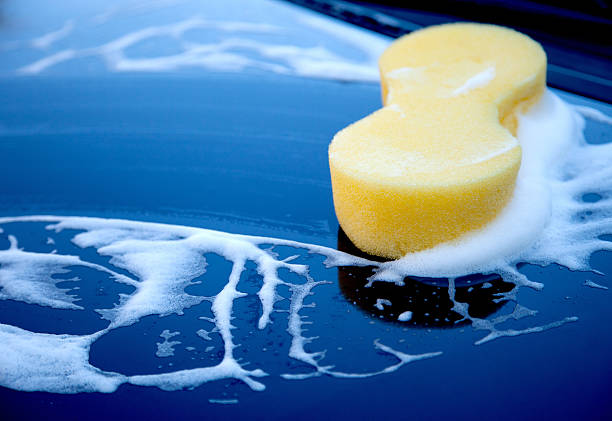 istock sponge over the car for washing 177128924