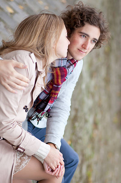 istock Young couple in love, having a date 177129076