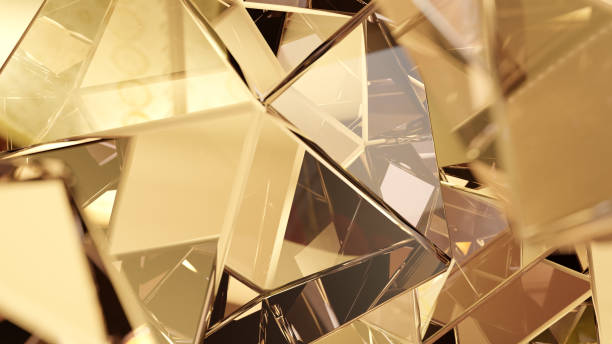 istock Elegant background with a polygonal crystal form. 1771293614