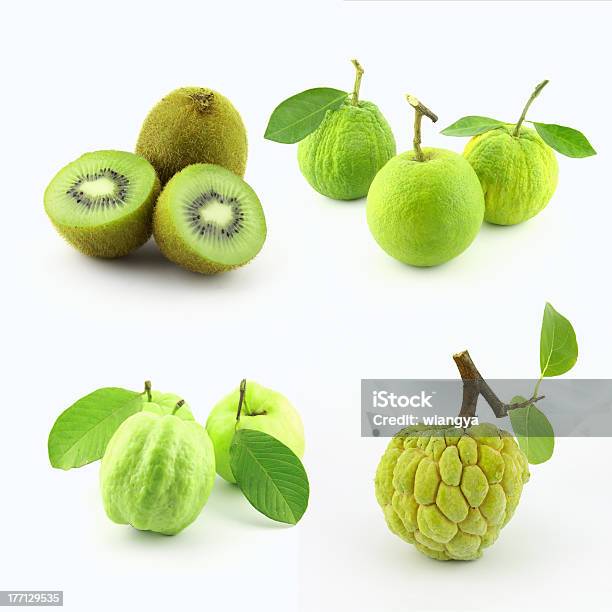 녹색 열대 과일 0명에 대한 스톡 사진 및 기타 이미지 - 0명, 건강한 식생활, 과일