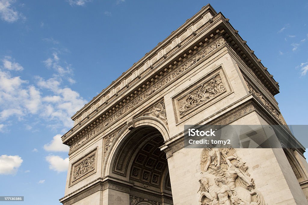 Arco do Triunfo - Foto de stock de Arquitetura royalty-free