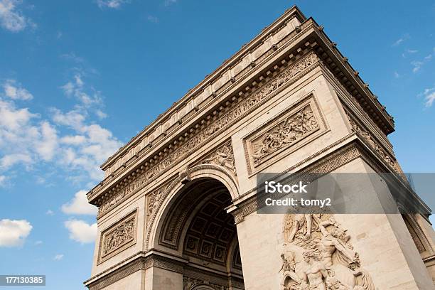 Foto de Arco Do Triunfo e mais fotos de stock de Arquitetura - Arquitetura, Curva - Forma, Napoleão I