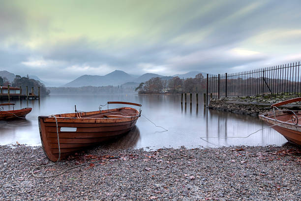 istock Derwentwater boats and fells 177130563