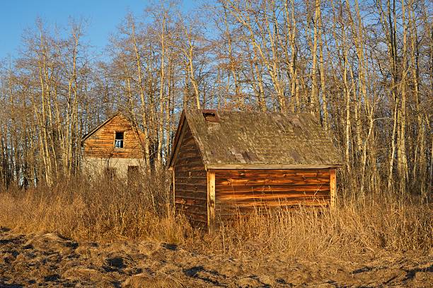 istock old abandoned famhouse and shed 177130829