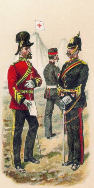 istock British Army Medical Corps, old vintage illustration, 1897 1771308869