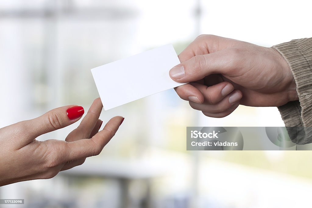 Tarjeta de negocios - Foto de stock de Tarjeta de negocios libre de derechos