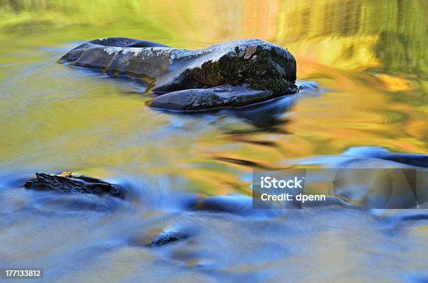 Foto de Outono Little River e mais fotos de stock de Parque Nacional das Great Smoky Mountains - Parque Nacional das Great Smoky Mountains, Rio, Amarelo