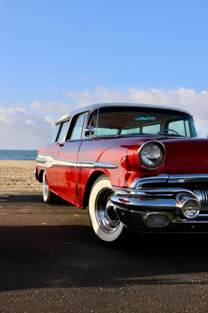 istock 1950s surfer wagon parked at the beach 1771343843