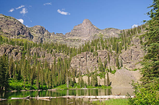istock Spires over an Alpine Lake 177134803