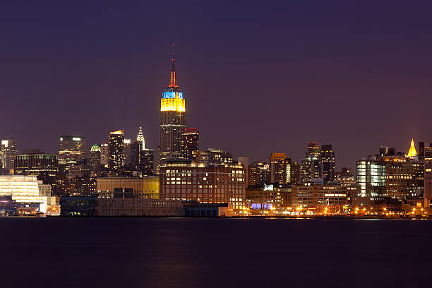 istock New York - Manhattan Skyline by night 177134856