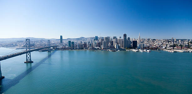 Panorama de la ciudad de San Francisco - foto de stock