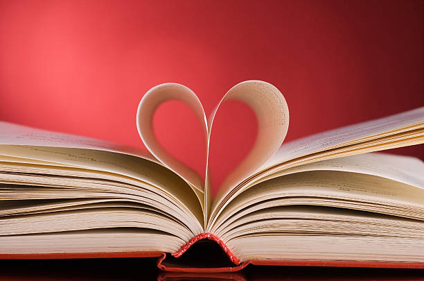 istock page in the shape of a heart 177135054