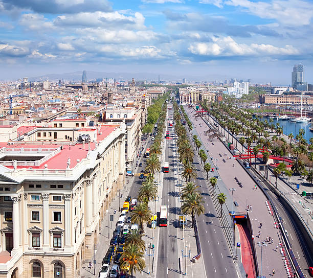 istock Aerial view of Barcelona 177135930