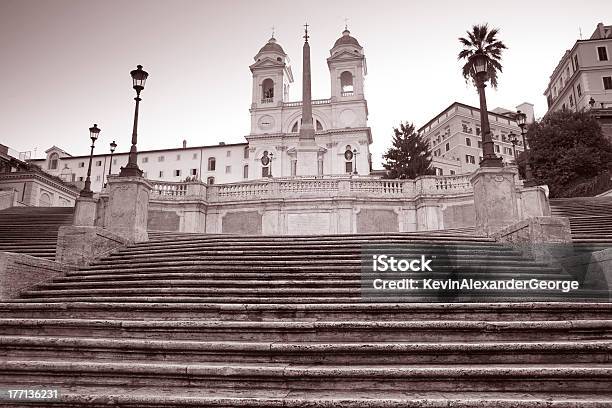 Spanish Steps In Rome Stock Photo - Download Image Now - Rome - Italy, Spanish Steps, Architecture