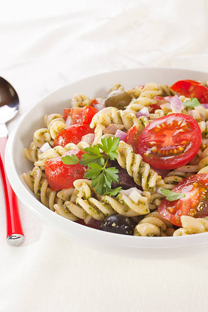 istock Pasta Salad with Tomatoes and Olives 177136654