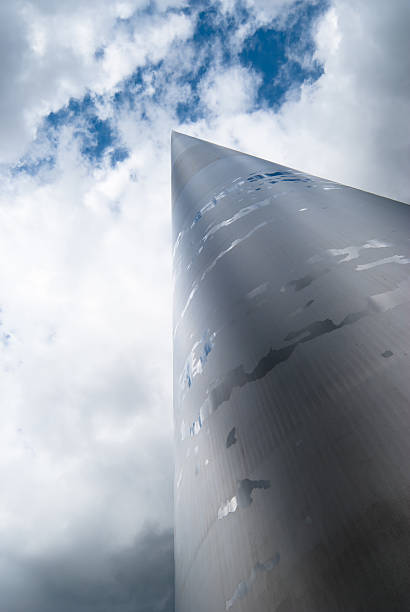 istock The Spire of Dublin on a cloudy day 177136862