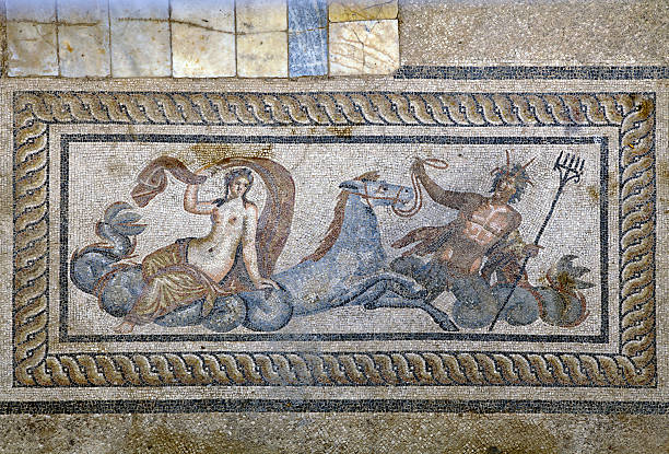 istock Mosaic in Hillside Houses (Yamaç Evleri), Ephesus 177136912