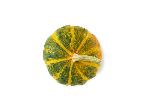 Autumn pumpkin, isolated on white