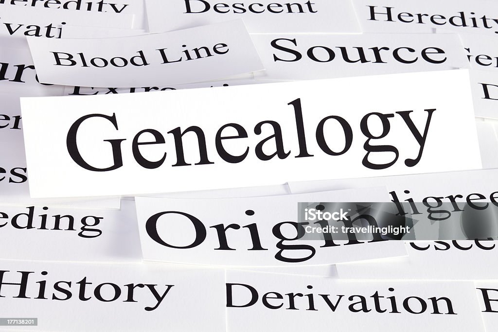 Genealogia koncepcja - Zbiór zdjęć royalty-free (Drzewo genealogiczne)