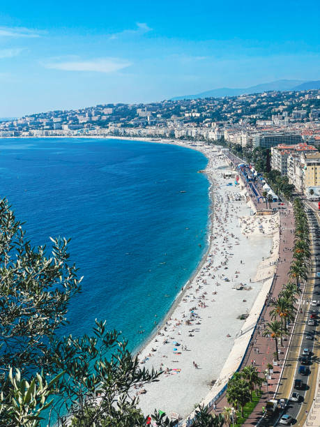 istock Beach in Nice, France 1771384183