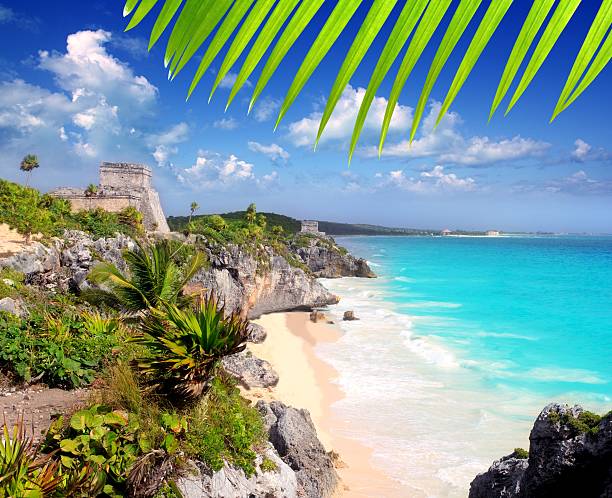 istock Ancient Mayan ruins in Tulum Caribbean 177138665