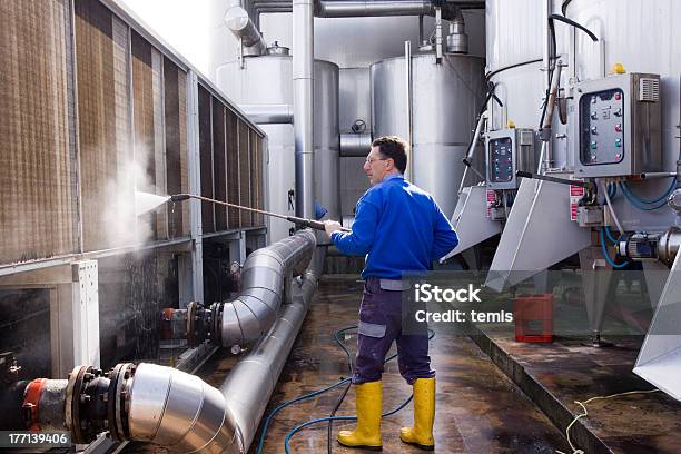 Washing Stock Photo - Download Image Now - Cleaning, Industry, High Pressure Cleaning