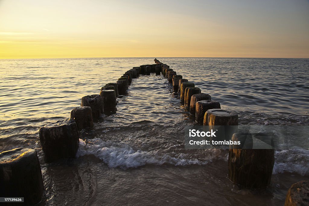 Mielenko beach sunset. Beach sunset on baltic sea. Summer time. To find more please visit my portfolio. Baltic Sea Stock Photo