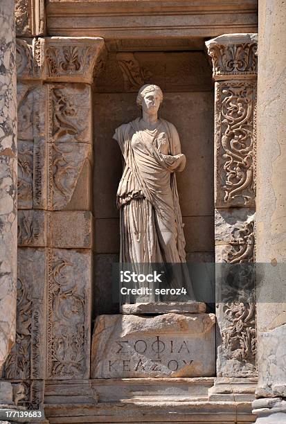 Ephesus Celsus Library Stock Photo - Download Image Now - Ephesus, Abstract, Anatolia
