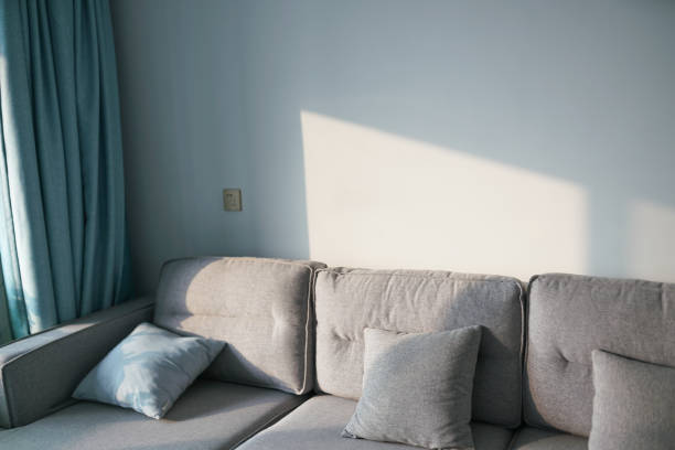 istock The sun shines on fabric sofas and wooden tables 1771408080
