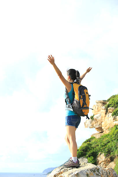 istock young woman hiker outdoor 177141019
