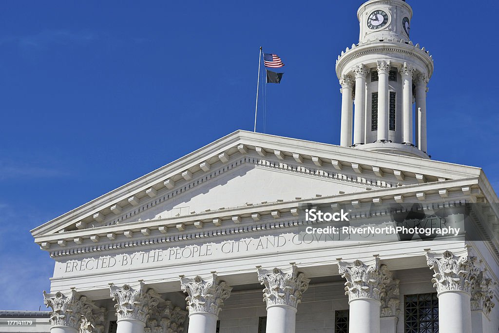 City Hall, Denver - Foto stock royalty-free di Ambientazione esterna