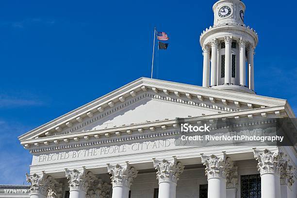 City Hall Denver - Fotografie stock e altre immagini di Ambientazione esterna - Ambientazione esterna, Architettura, Autorità