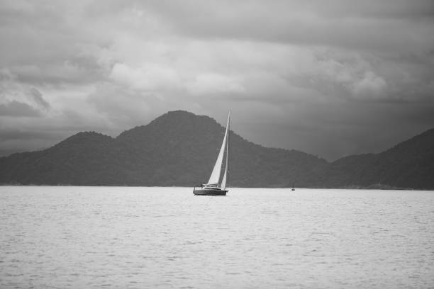 istock Sailing in Santos Bay on a cloudy, windy day 1771416624
