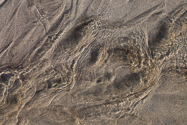 istock Abstract forms of sand on the beach 177144694