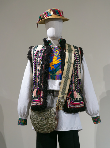 traditional men's clothing of the 18th and 19th centuries in Eastern Europe