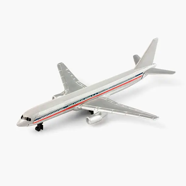 Photo of Close-up of a toy model airplane