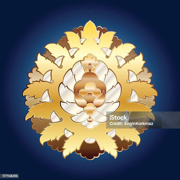 オットマンの花モチーフ - アジア文化のベクターアート素材や画像を多数ご用意 - アジア文化, アラビア風, イスラム教