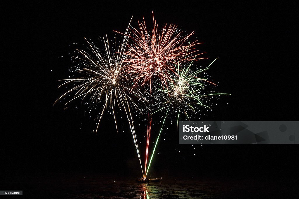 Whitstable feux d'artifice - Photo de Feu d'artifice libre de droits