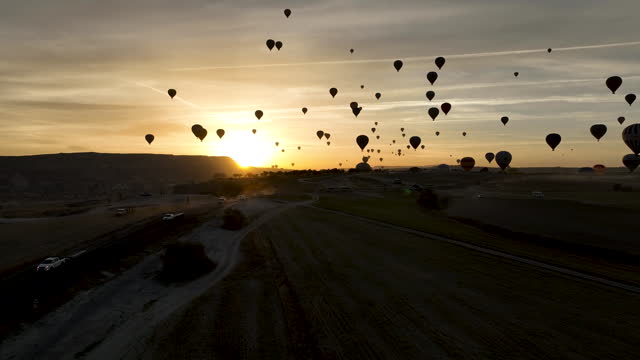 Hot Air Balloons in Cappadocia, Turkey