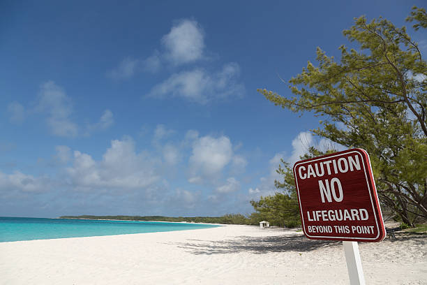 istock No Life Guard Sign 177152403