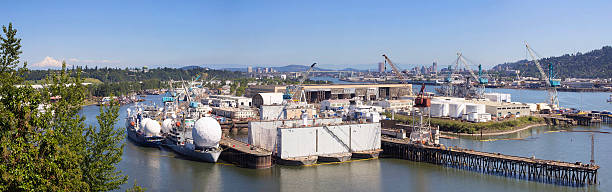 istock Swan Island Shipyard Panorama 177154438