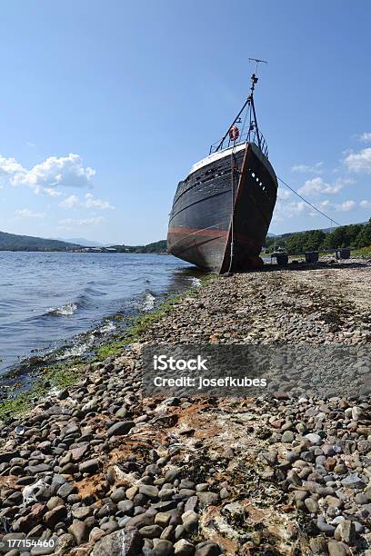 Verlassenes Schiff Stockfoto und mehr Bilder von Alt - Alt, Altertümlich, Anker