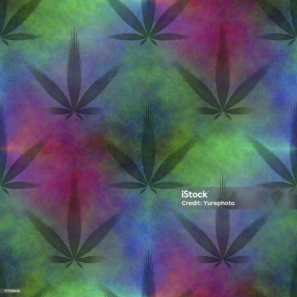 tileable sin costuras fondo de marihuana - Foto de stock de Cannabis - Narcótico libre de derechos