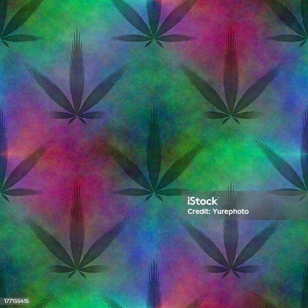 Tileable Sin Costuras Fondo De Marihuana Foto de stock y más banco de imágenes de Cannabis - Narcótico - Cannabis - Narcótico, Fondos, Planta de cannabis