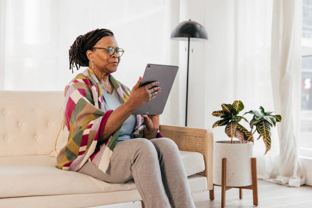 istock Senior women working from home 1771588140